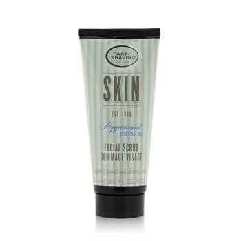 The Art Of Shaving Facial Scrub - Peppermint Essential Oil (For Sensitive Skin)