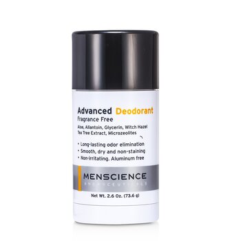 Menscience Advanced Deodorant - Fragrance Free