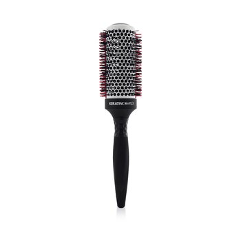 Keratin Complex Ceramic Technology Nano-Sliver Ions Heat Resistant Ceramic+Ionic Round Brush (3 Inch)