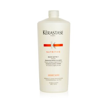 Nutritive Bain Satin 1 Exceptional Nutrition Shampoo (For Normal to Slightly Dry Hair)