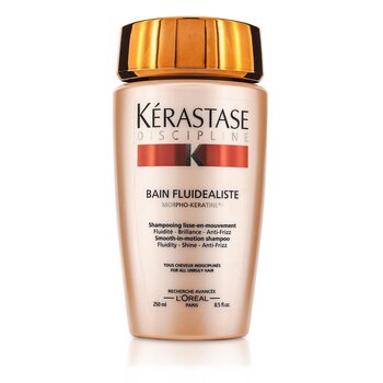 Kerastase Discipline Bain Fluidealiste Smooth-In-Motion Shampoo (For All Unruly Hair)