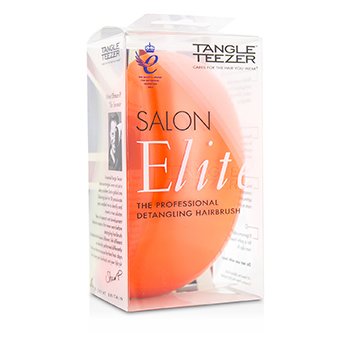 Tangle Teezer Salon Elite Professional Detangling Hair Brush - Orange Mango (For Wet & Dry Hair)