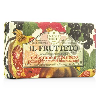 Il Frutteto Nourishing Soap - Pomegranate & Blackcurrant