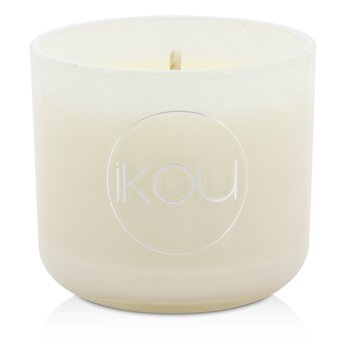 iKOU Eco-Luxury Aromacology Natural Wax Candle Glass - Nurture (Italian Orange Cardamom & Vanilla)