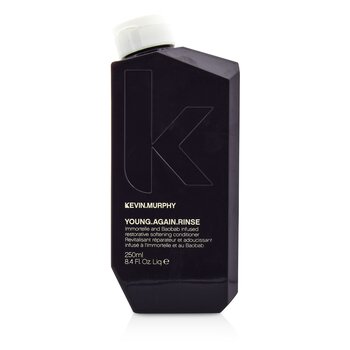 Kevin.Murphy Young.Again.Rinse (Immortelle and Baobab Infused Restorative Softening Conditioner - To Dry, Brittle or Damaged Hair)