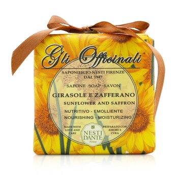 Gli Officinali Soap - Sunflower & Zafferano - Nourishing & Moisturizing