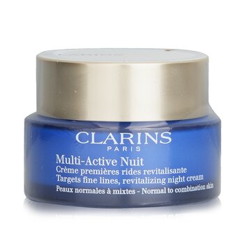 Clarins Multi-Active Night Targets Fine Lines Revitalizing Night Cream - For Normal To Combination Skin