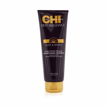 CHI Deep Brilliance Olive & Monoi Deep Protein Masque Strengthening Treatment