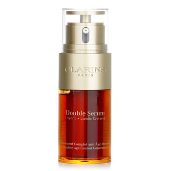 Clarins Double Serum (Hydric + Lipidic System) Complete Age Control Concentrate