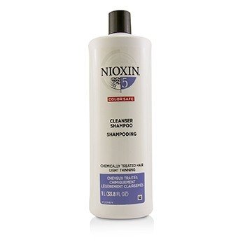 Nioxin Derma Purifying System 5 Cleanser Shampoo (Chemically Treated Hair, Light Thinning, Color Safe)