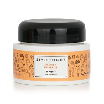 AlfaParf Style Stories Glossy Pomade (Strong Hold)