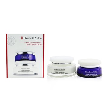 Elizabeth Arden Visible Difference Day & Night Duo: Refining Moisture Cream Complex 100ml+Good Nights Sleep Restoring Cream 50ml