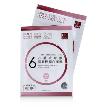 DR. JOU (By Dr. Morita) Six Essence Hyaluronic Acid Whitening Mask