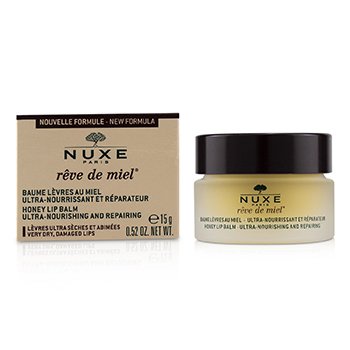 Nuxe Reve De Miel Honey Lip Balm - For Very Dry, Damaged Lips (Packaging Random Pick)