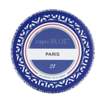 Printed Travel Tin Candle - Paris