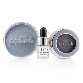 Stila Magnificent Metals Foil Finish Eye Shadow With Mini Stay All Day Liquid Eye Primer - Metallic Lavender