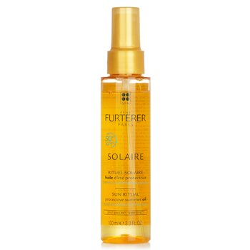 Solaire Sun Ritual Protective Summer Oil - Shiny Effect (Hair Exposed To The Sun)