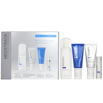 Neostrata Skin Active Repair Kit: Exfoliating Wash + Matrix Support SPF30 + Cellular Restoration + Intensive Eye Therapy