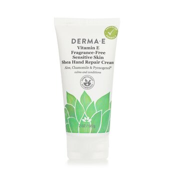 Derma E Vitamin E Fragrance-Free Therapeutic Shea Hand Repair Cream
