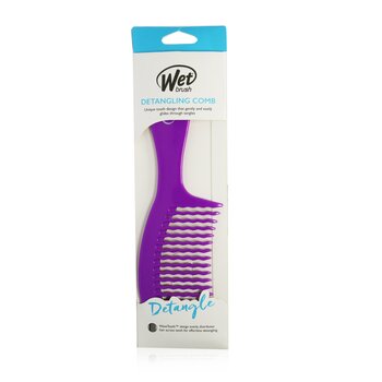 Wet Brush Detangling Comb - # Purple