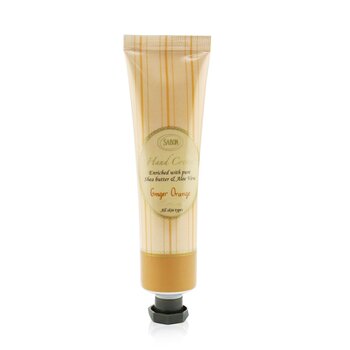 Sabon Hand Cream - Ginger Orange (Tube)