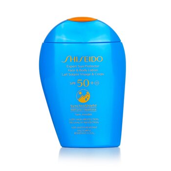 Shiseido Expert Sun Protector SPF 50+UVA Face & Body Lotion (Turns Invisible, Very High Protection, Very Water-Resistant)