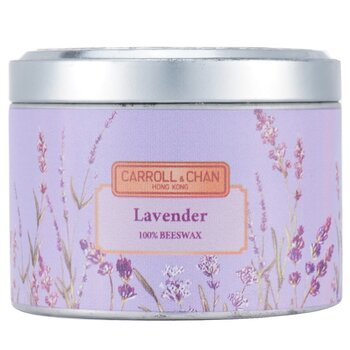 Carroll & Chan 100% Beeswax Tin Candle - Lavender