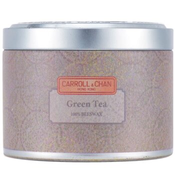 100% Beeswax Tin Candle - Green Tea