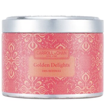 Carroll & Chan 100% Beeswax Tin Candle - Golden Delights