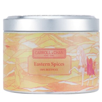 Carroll & Chan 100% Beeswax Tin Candle - Eastern Spices