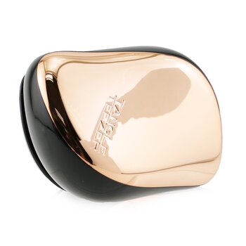 Tangle Teezer Compact Styler On-The-Go Detangling Hair Brush - # Rose Gold Black