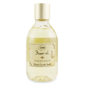 Sabon Shower Oil - Patchouli Lanvender Vanilla (Plastic Bottle)