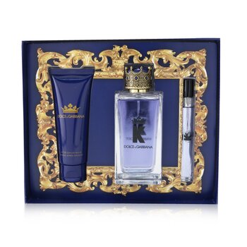 K Coffret : Eau De Toilette Spray 100ml/3.3oz + Eau De Toilette 10ml0.33oz + After Shave Balm 75ml/2.5oz