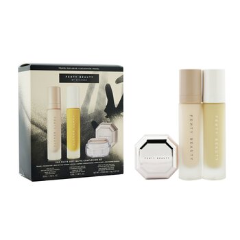 Fenty Beauty by Rihanna Pro Filt R Soft Matte Complexion Kit Foundation 32ml Primer 32ml Instant Retouch Setting Powder 7.8g 140 3pcs