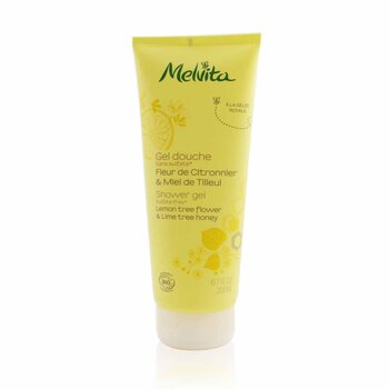 Melvita Lemon Tree Flower & Lime Tree Honey Shower Gel