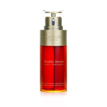 Clarins Double Serum (Hydric + Lipidic System) Complete Age Control Concentrate (Deluxe Edition)