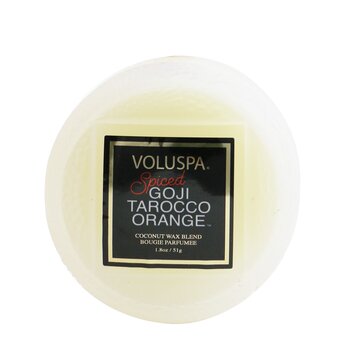 Macaron Candle - Spiced Goji Tarocco Orange