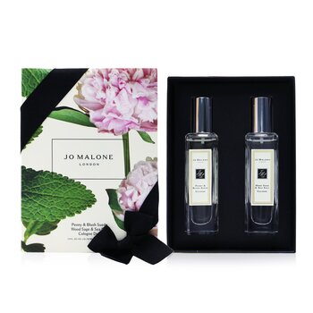 Jo Malone Peony & Blush Suede And Wood Sage & Sea Salt Cologne Duo Set