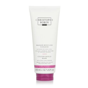 Christophe Robin Colour Shield Mask with Camu-Camu Berries - Colored, Bleached or Highlighted Hair