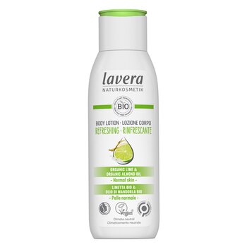 Body Lotion (Regreshing) - With Lime & Organic Almond Oil - For Normal Skin