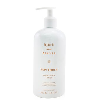 September Hand & Body Lotion