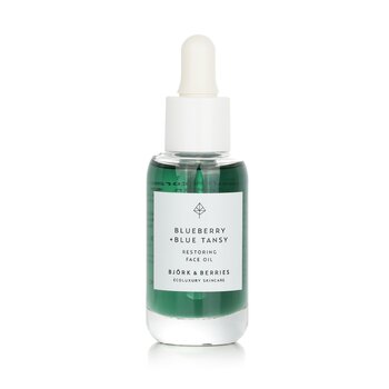 Bjork & Berries Blueberry+ Blue Tansy Restoring Face Oil