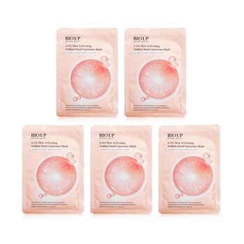 Natural Beauty BIO UP a-GG Skin Activating Golden Yeast Liposome Mask (Exp Date: 05/2026)