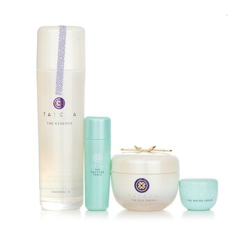 Essence Bundle: The Essence Plumping Skin Softener 150ml + The Silk Cream 50ml + Water Cream 5ml + Texture Tonic 25ml