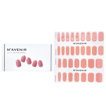 Mavenir Nail Sticker (Pink) - # Tone Down Rose Nail