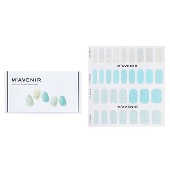 Mavenir Nail Sticker (Blue) - # Blue In Tweed Nail