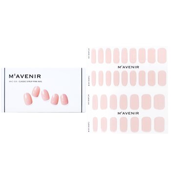 Mavenir Nail Sticker (Pink) - # Classic Syrup Pink Nail