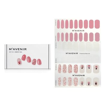 Mavenir Nail Sticker (Pink) - # Pink Shell Pedi