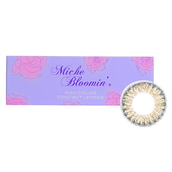 Miche Bloomin Quarter Veil 1 Day Color Contact Lenses (102 Bronze Ash) - - 2.50