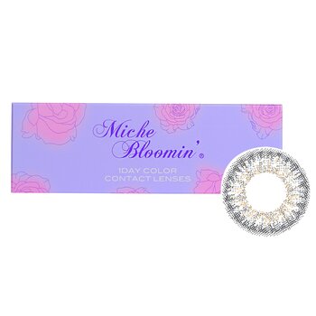 Miche Bloomin Quarter Veil 1 Day Color Contact Lenses (106 Shell Moon) - - 4.00